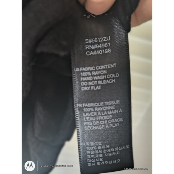 Womens Twentyone Black Sequin Tank Top Racerback Large Clubwear Sparkle - Picture 7 of 7